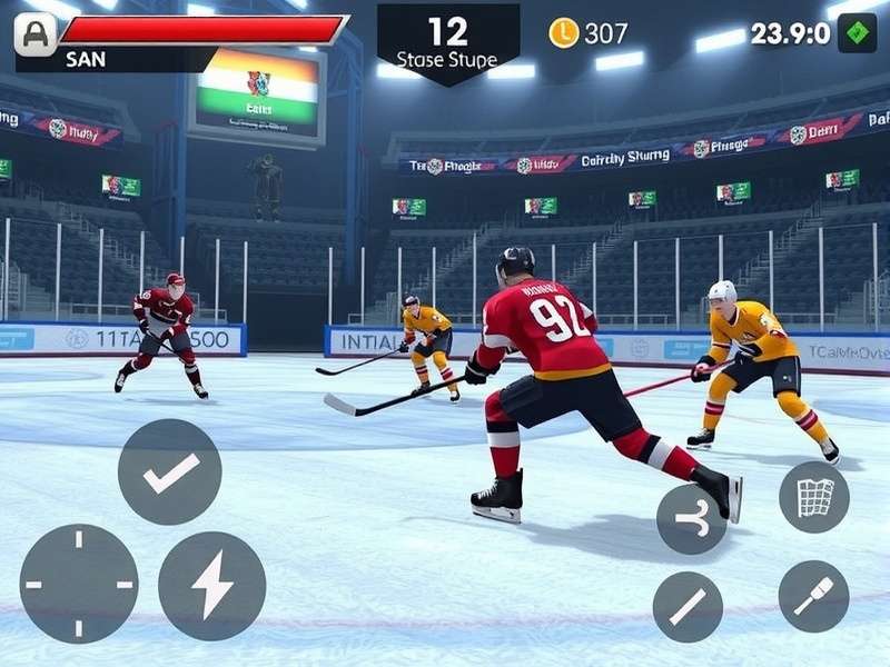 India Hockey Dynamo control scheme and interface overview